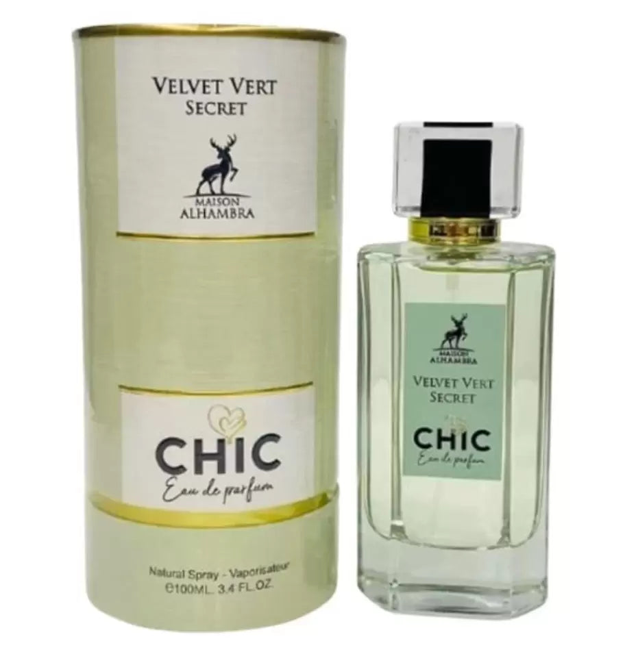 Maison Alhambra Chic Velvet Vert Secret EDP 100 W