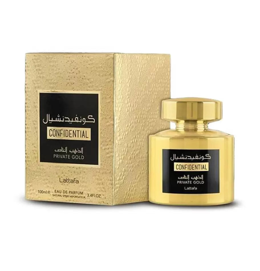 Lattafa  Confidential Private Gold   EDP 100 Uni