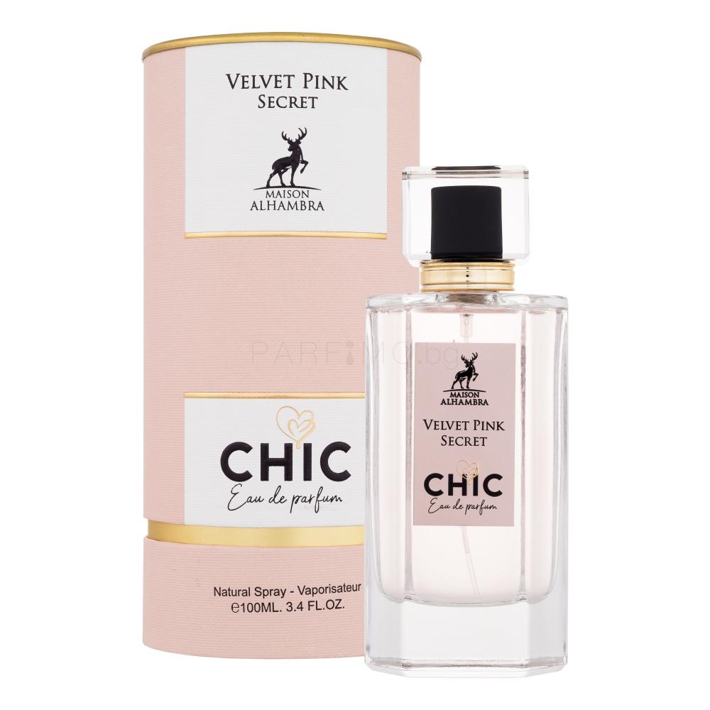 Maison Alhambra Chic Velvet Pink Secret EDP 100 W
