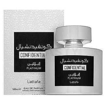 Lattafa  Confidential Platinum  EDP 100 M